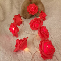 Thumbnail for Red Rose battery string fairy light - party night light wedding decoration