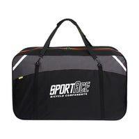 Thumbnail for SPORTACE Bike Plane Bag Portable Soft Shell Travel Case Mountain Hybrid BMX Road Bike - 120CM X 75CM BK11- Black