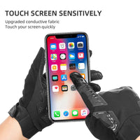 Thumbnail for MTB Mountain Bike Gloves Medium Sized - Finger Pads for Touchscreen Devices Road Cycling Camping Running Outdoor Sport Rockbros