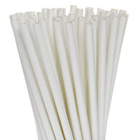 Thumbnail for 1000 Bulk Wholesale Pack White Drinking Straws Biodegradable Eco Paper Birthday Party Event Bistro Bar Cafe Take Away