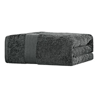 Thumbnail for Linenland Extra Large Bath Sheet Towel 89 x 178cm - Charcoal