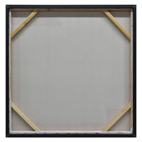 Thumbnail for 80X80cm Panorama Dimensions Black Framed Hand Painted Canvas 3D Wall Art