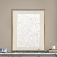 Thumbnail for 70X90cm Plaster Panorama Dark Wood Framed Hand Painted Canvas Wall Art