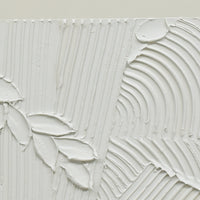 Thumbnail for 70X90cm Plaster Panorama Dark Wood Framed Hand Painted Canvas Wall Art