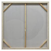 Thumbnail for 100X100cm Martian Geometrics Light Wood Framed Hand Painted Canvas Wall Art