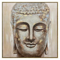 Thumbnail for 100X100cm Mystic Mettle Dark Wood Framed Canvas Wall Art