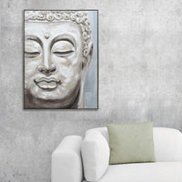 Thumbnail for 90X120cm Serene Radiance Champagne Framed Canvas Wall Art
