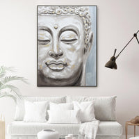 Thumbnail for 90X120cm Serene Radiance Champagne Framed Canvas Wall Art