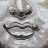 Thumbnail for 90X120cm Serene Radiance Champagne Framed Canvas Wall Art