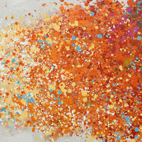 Thumbnail for 140X70cm Chromatic Breeze Dark Wood Framed Hand Painted Canvas Wall Art