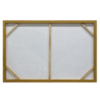 Thumbnail for 120X80cm Wave's Embrace Dark Wood Framed Canvas Wall Art