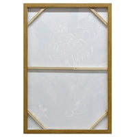 Thumbnail for 80X120cm Native Bloom Dark Wood Framed Canvas Wall Art