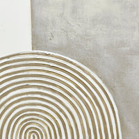 Thumbnail for 80X120cm Duality's Embrace Light Wood Framed Hand Painted Canvas Wall Art
