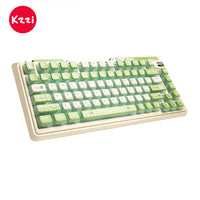 Thumbnail for KZZI K75 PRO RGB 75% Wireless Gasket Mechanical Lemon Green Keyboard, Triple Mode, Eternity Tactile Switch