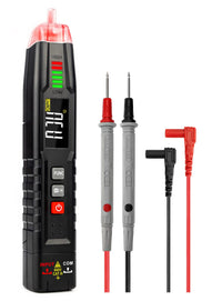 Thumbnail for KAIWEETS Voltage Tester Non Contact Voltage Tester Multifunction Electric Detector with Test Leads, Auto Measuring Wire Tester for ACV/DCV Circuit Tester ST100