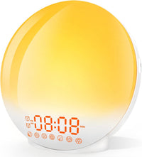 Thumbnail for Sunrise Alarm Clock Wake Up Light 7 Sounds, Dual Alarms, Snooze, FM Radio