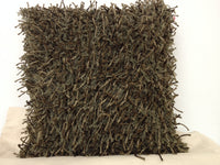 Thumbnail for Fitzroy Stone Brown Bold Design Cushion Cover