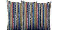 Thumbnail for Pack of 2 Dries Multicoloured cushion covers Made In Europe