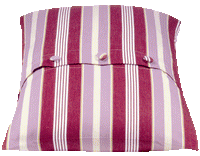 Thumbnail for Coste Fuchsia 50x50cm Striped Cushion Cover