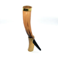 Thumbnail for Viking Drinking Horn with Stand