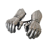 Thumbnail for Medieval Gauntlets Gloves Armor - Fully Wearable