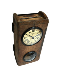 Thumbnail for Wall Clock - Brick Mould With Pendulum