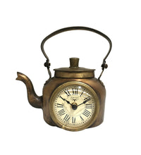 Thumbnail for Table Clock - Old Brass Tea Kettle