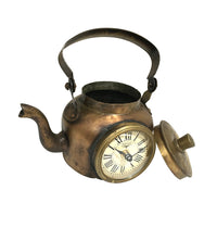 Thumbnail for Table Clock - Old Brass Tea Kettle