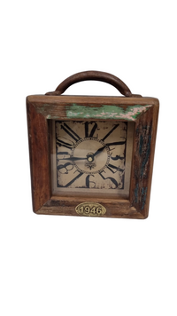 Thumbnail for Small Recycle Square Table Clock