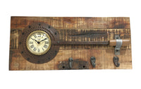 Thumbnail for Wall Clock - Frying Pan On Recycled Wood