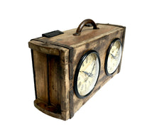 Thumbnail for Table Clock - Brick Mould Dual Dial