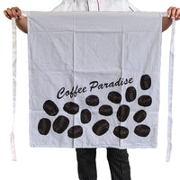 Thumbnail for 100% Cotton Master Chef Half Apron Heavy Duty Coffee Paradise