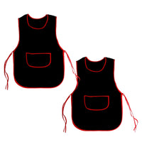 Thumbnail for Set of 2 Double Sided Kitchen / Cleaning Aprons 50 x 80cm