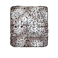 Thumbnail for Animal Skin Pattern Faux Mink Blanket Queen Jaguar