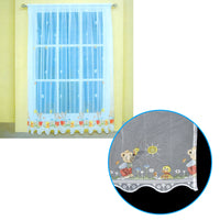 Thumbnail for One Piece Kids CuteSheer Lace Curtain Teddy Garden