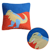 Thumbnail for Dinosaur Embroidered Filled Cushion