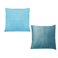 Thumbnail for Pair of Calico Cordury Cushions Sky