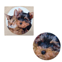Thumbnail for Tapestry Pet Cat Dog Square Cushion Cover Design 1