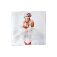 Thumbnail for Marilyn Monroe Ballerina Square Cushion Cover
