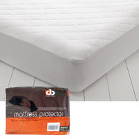 Thumbnail for Lightly Quilted Cotton Top Mattress Protector Single