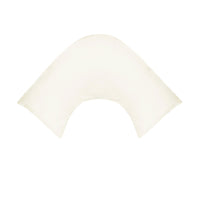 Thumbnail for 280TC Polyester Cotton V Shape Pillowcase Ivory