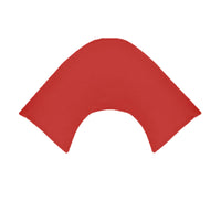 Thumbnail for 280TC Polyester Cotton V Shape Pillowcase Red