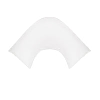 Thumbnail for 280TC Polyester Cotton V Shape Pillowcase White