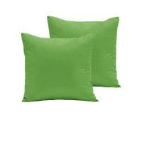 Thumbnail for Pair of  280TC Polyester Cotton European Pillowcases Lime