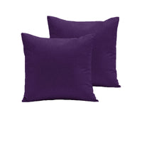 Thumbnail for Pair of  280TC Polyester Cotton European Pillowcases Purple