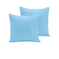 Thumbnail for Pair of  280TC Polyester Cotton European Pillowcases Sky