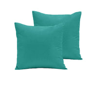 Thumbnail for Pair of  280TC Polyester Cotton European Pillowcases Teal