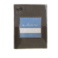 Thumbnail for Pair of Cotton Standard Pillowcases 500TC Dark Brown