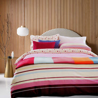 Thumbnail for Atmosphere Carnival Reversible Quilt Cover Set King