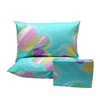 Thumbnail for Pure Cotton Bubbles Aqua Quilt Cover Set Queen